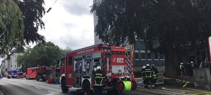 ABC-Einsatz im Iserlohner Kreishaus