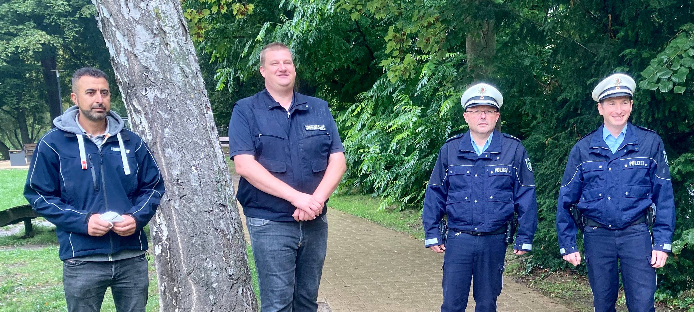 Polizei und Ordnungsamt in Menden gemeinsam unterwegs