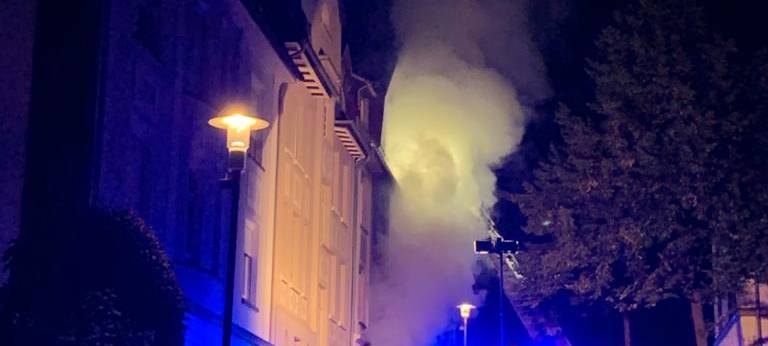Wohnungsbrand in Lüdenscheid in der Nacht