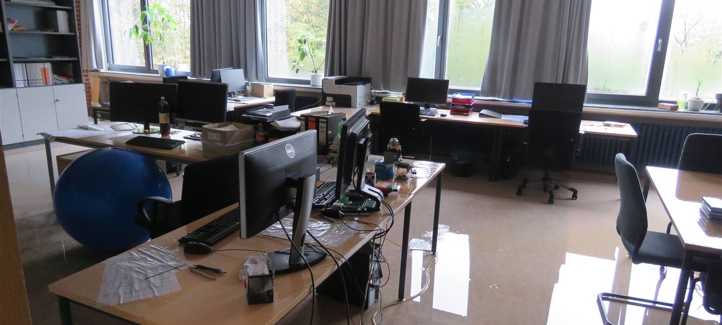 Schule in Meinerzhagen unter Wasser gesetzt!
