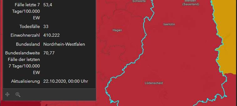 Märkischer Kreis ist Hotspot: 50er-Marke überschritten