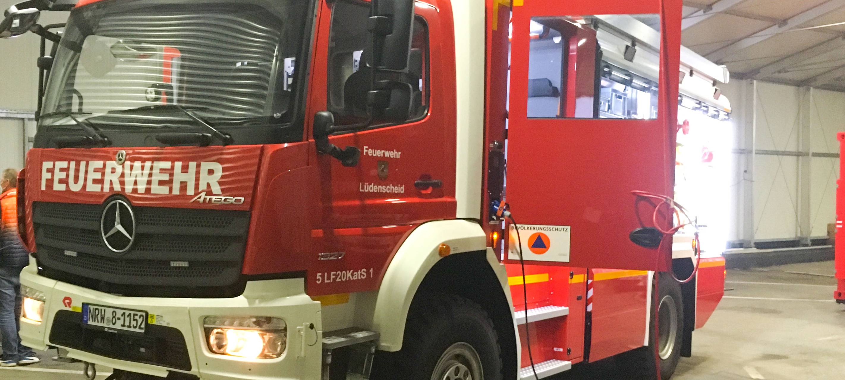 Neues Löschfahrzeug für Lüdenscheider Wehr