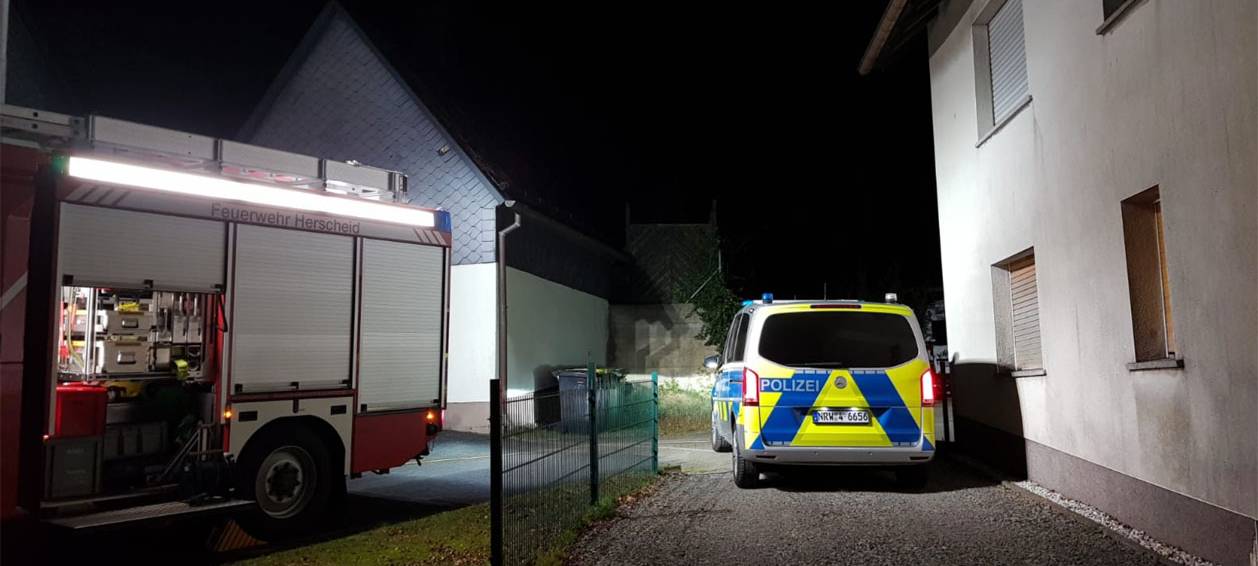 Dramatische Szenen in Herscheid