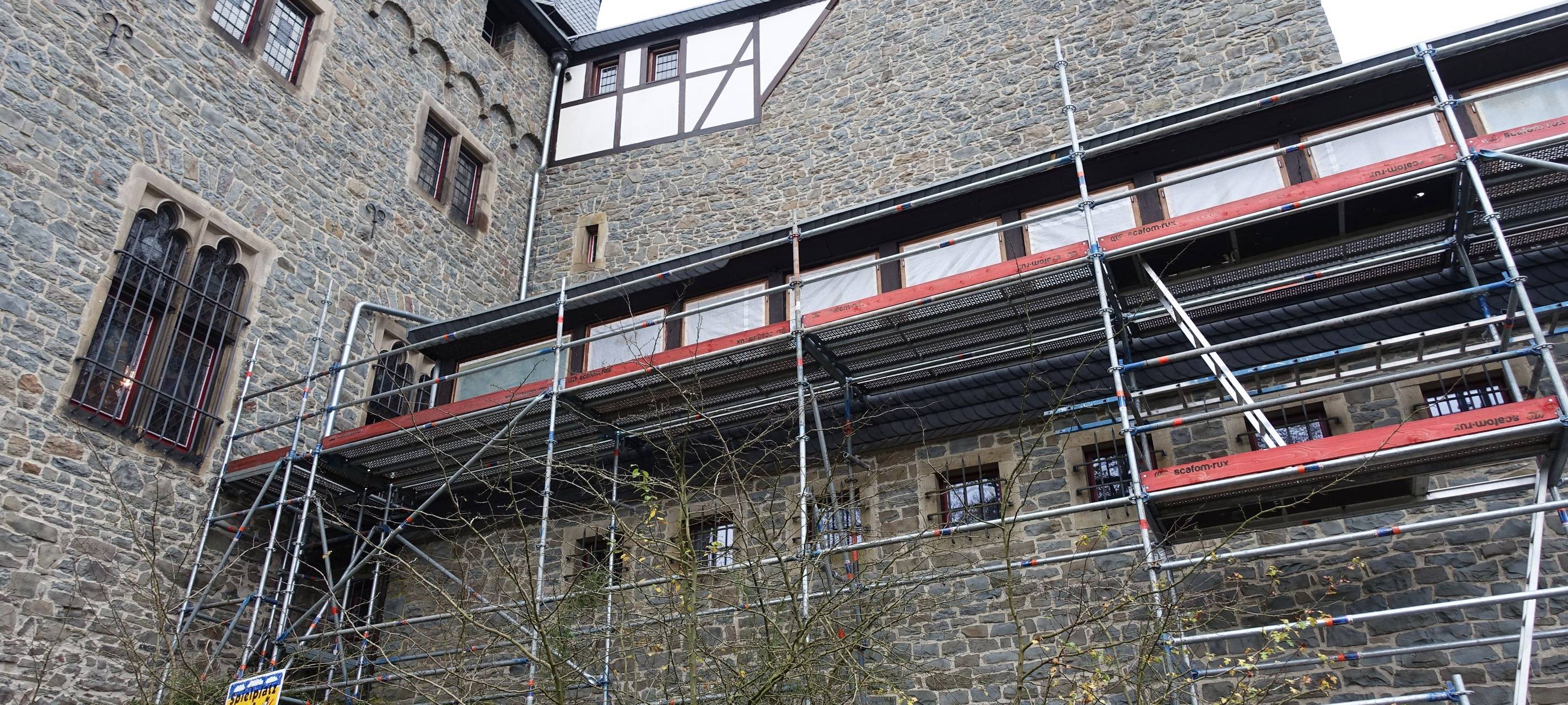 "Make-up" für Burg Altena