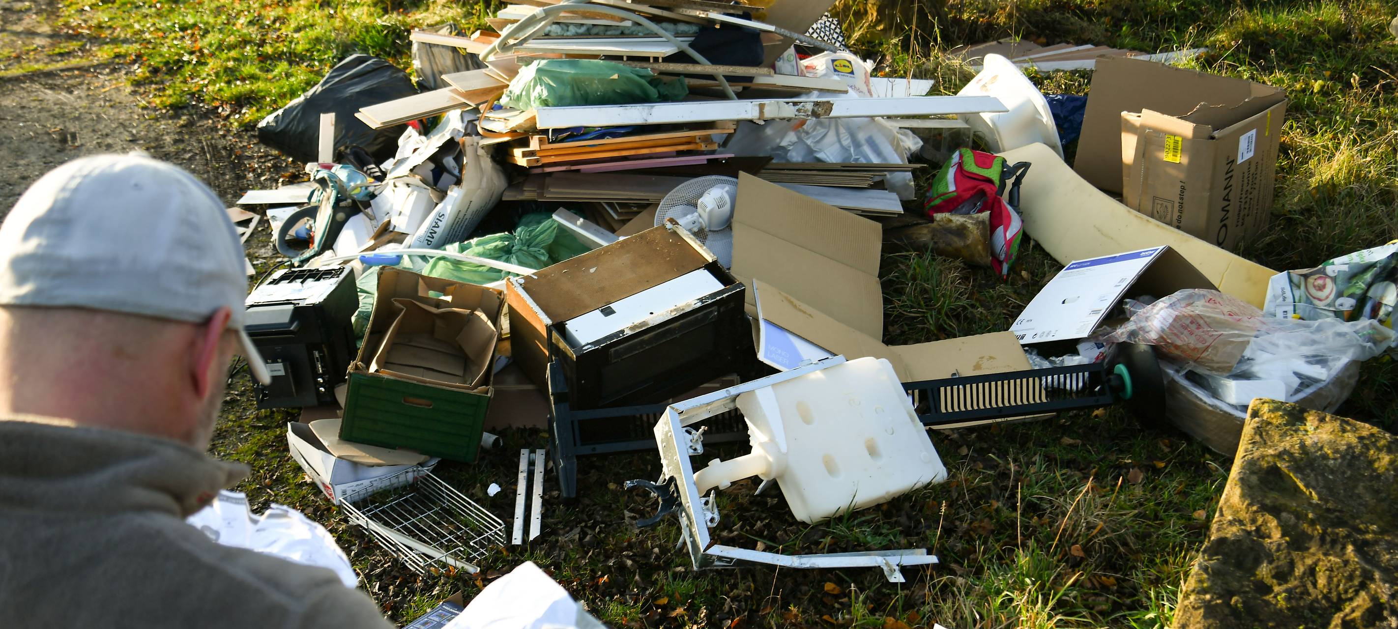 Wilde Müllkippe in Hemer - Zeugen gesucht