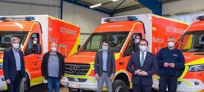 Neue Fahrzeuge für Iserlohner Feuerwehr