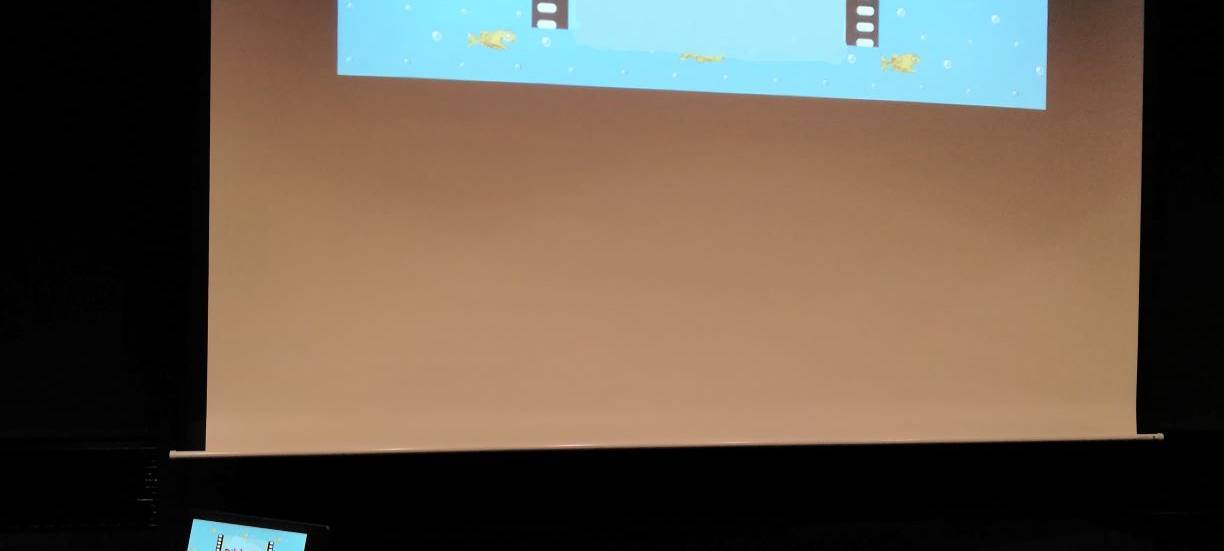 Eichi Eichhorn im Bilderbuchkino für Kinder