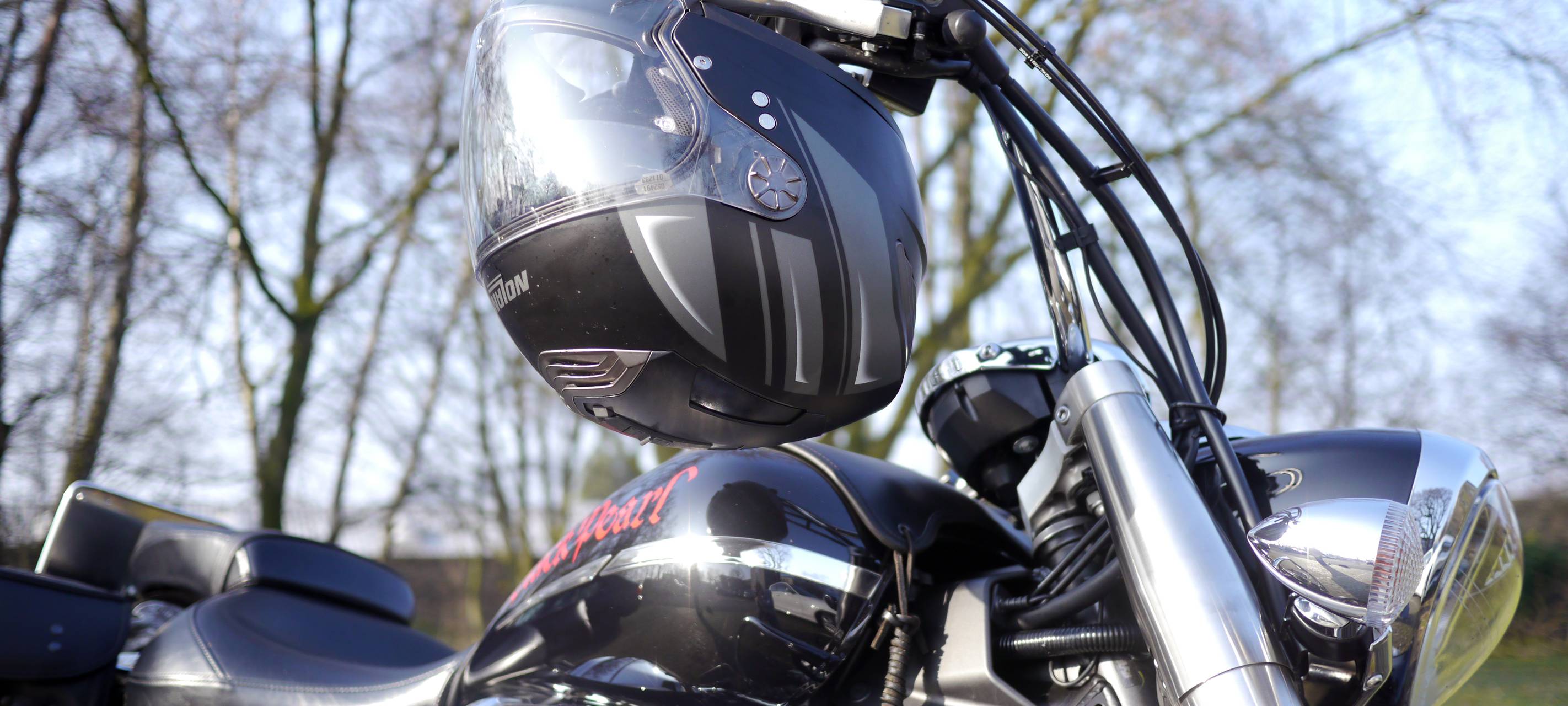 Biker-Demo im MK am Sonntag