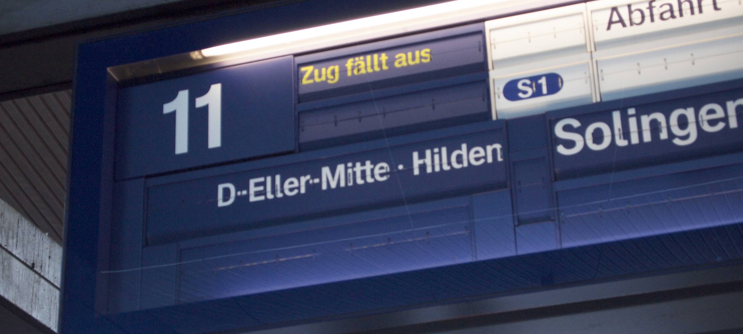 Bahnstreik der GDL trifft auch Märkischen Kreis