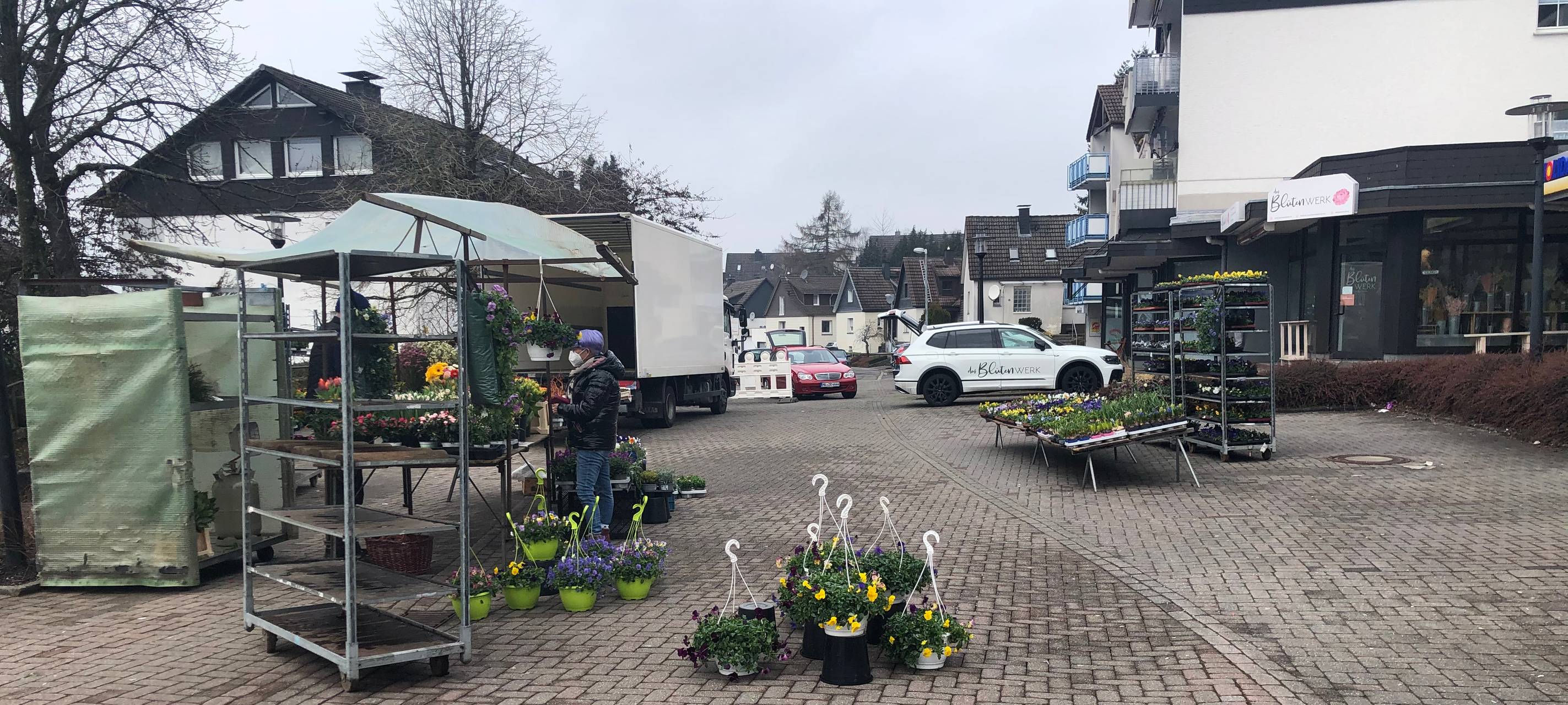 Ab heute wieder Wochenmarkt in Kierspe