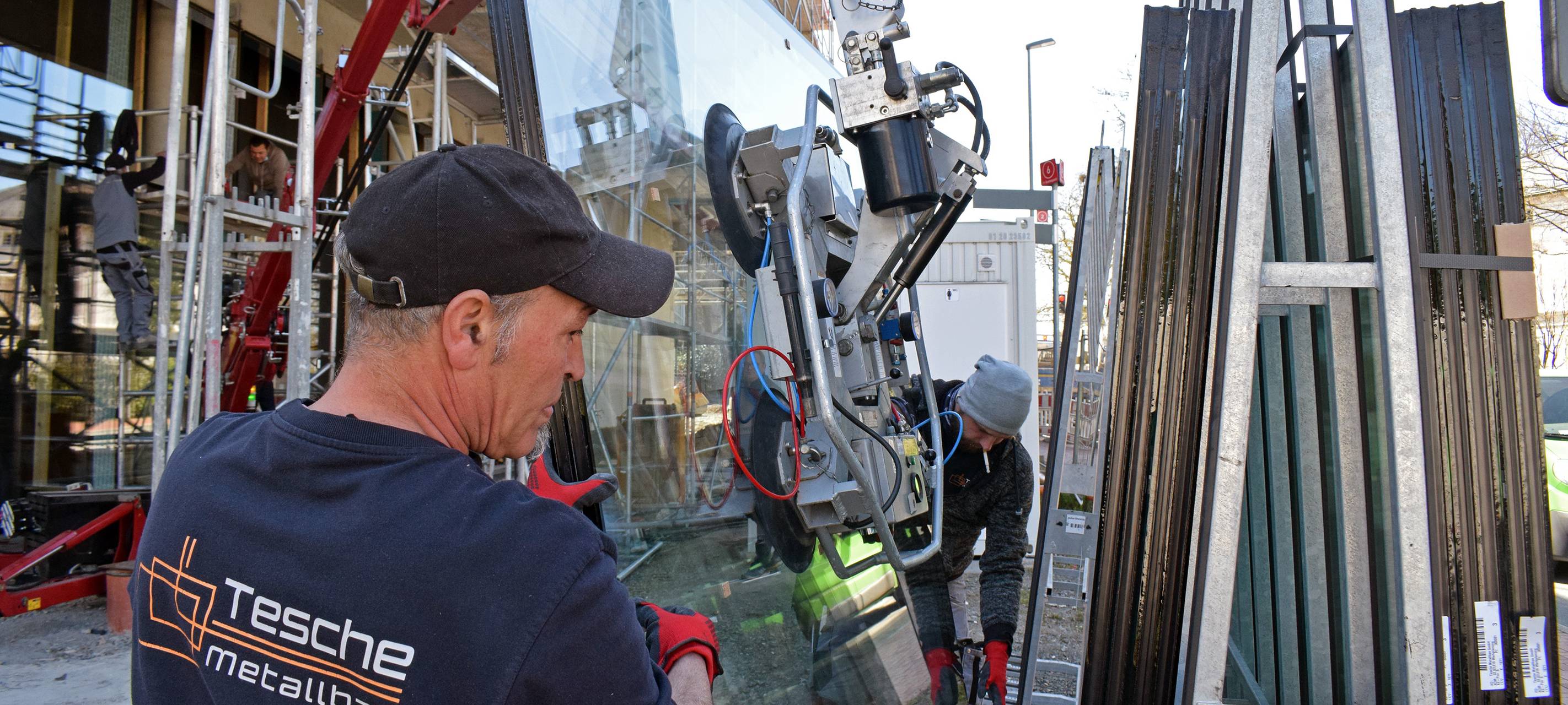 Glasfassade für Musikschule Lüdenscheid