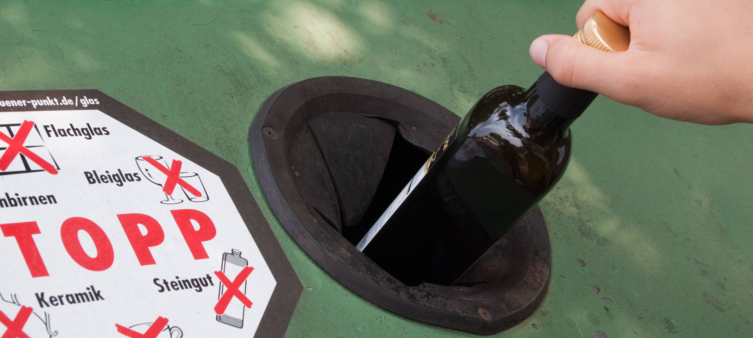 Iserlohn: Bald unterirdische Glascontainer?