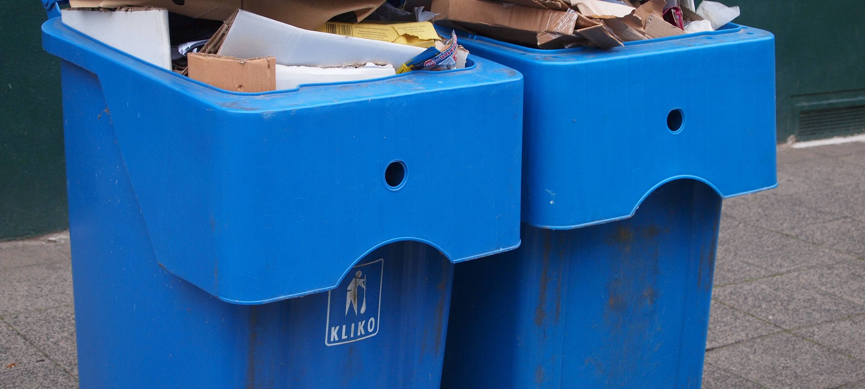 Neue Papiertonnen für Lüdenscheid