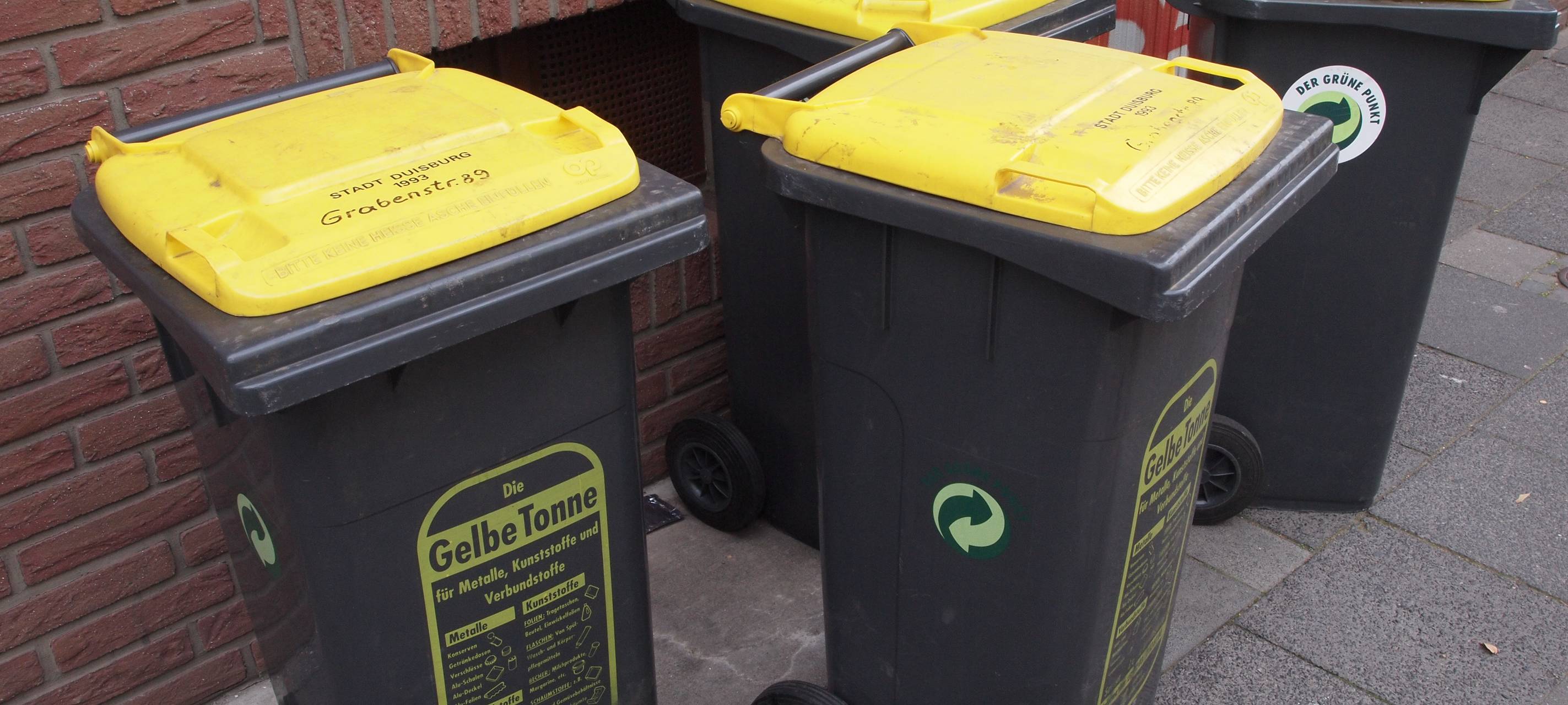 Rasende Mülltonne in Iserlohn