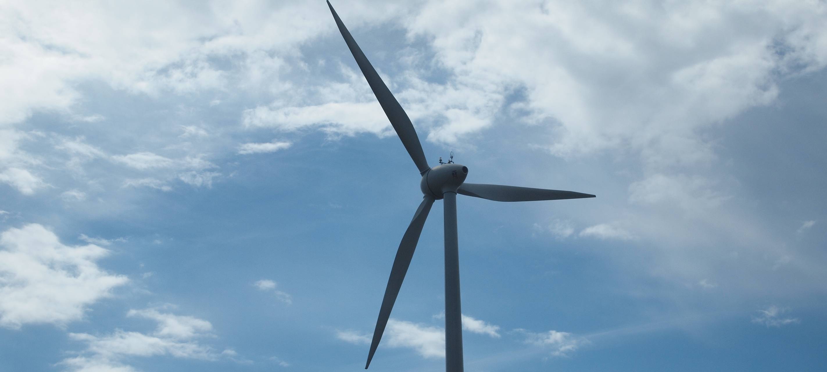 Beschädigter Windmessmast in Meinerzhagen