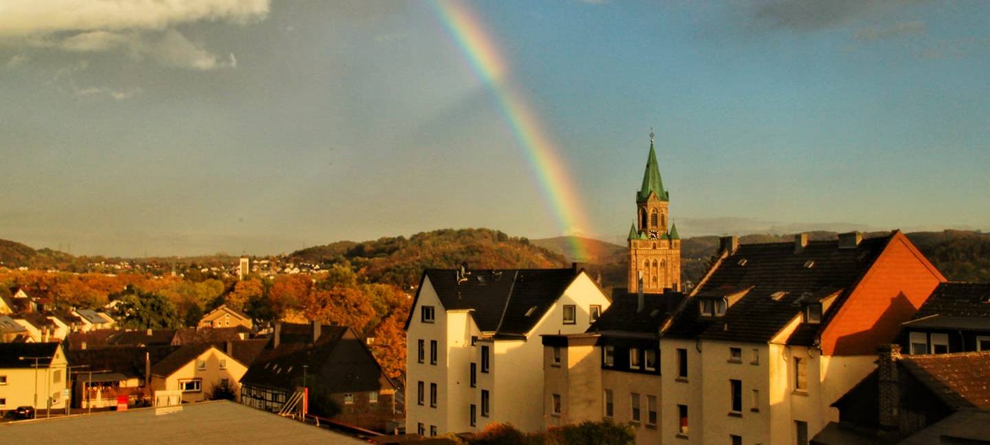 Regenbogen-Wetter im Märkischen Kreis