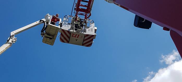 Rettung aus luftiger Höhe