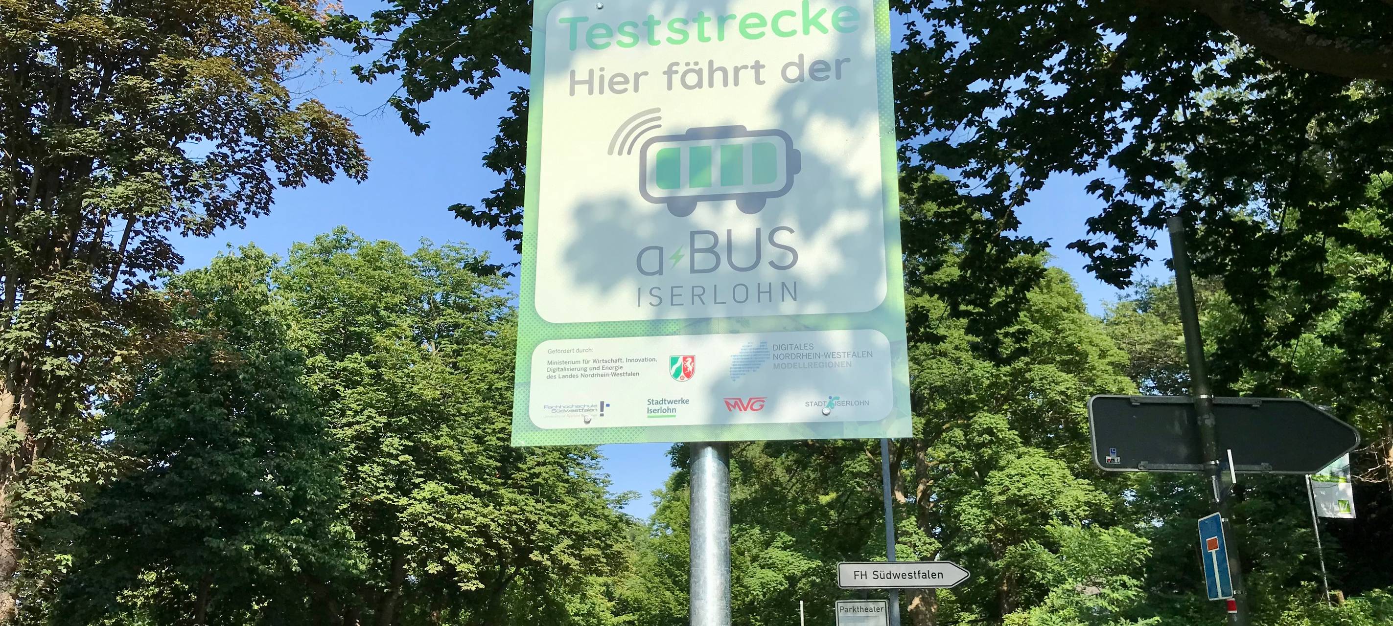 Teststrecke für Elektrobusse wird eingerichtet