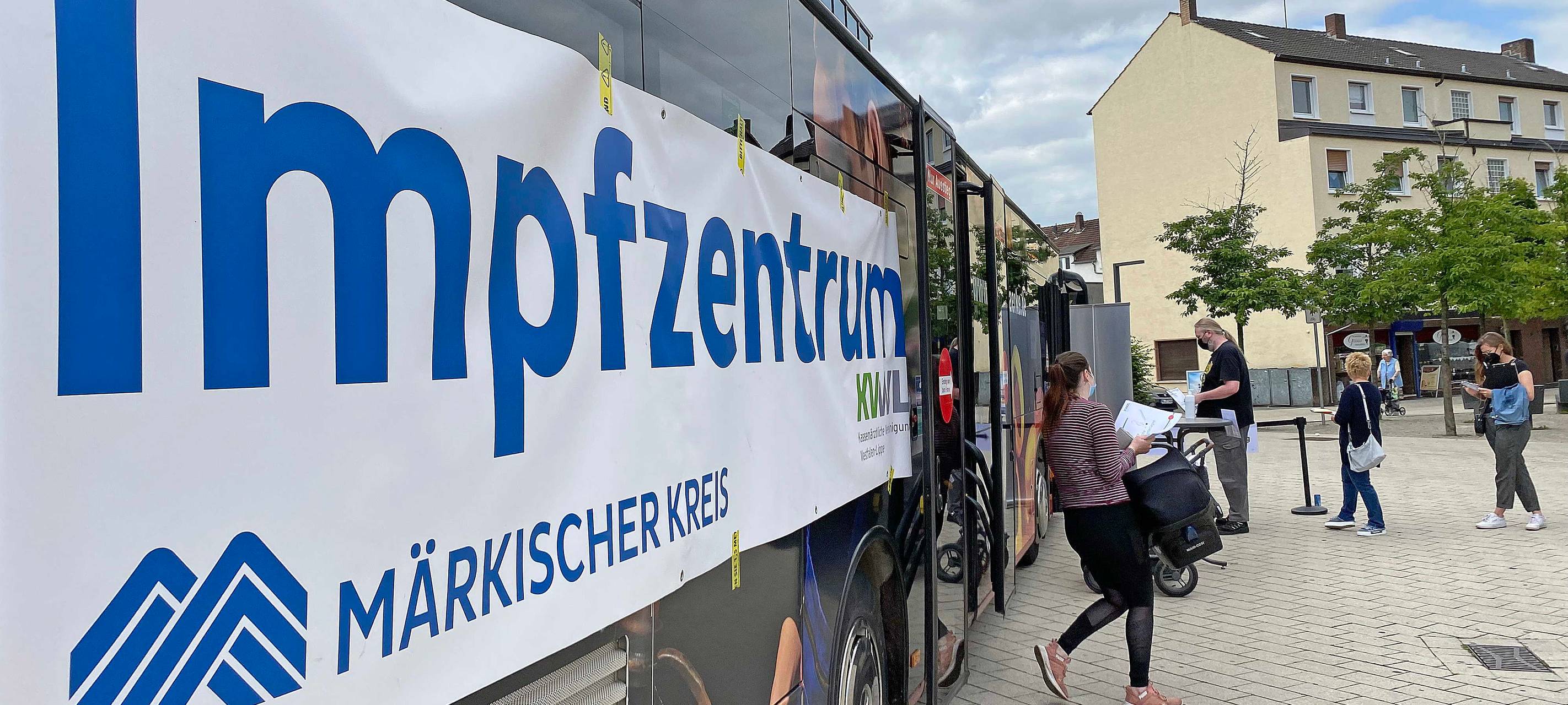 Impfbus unterwegs im Kreis