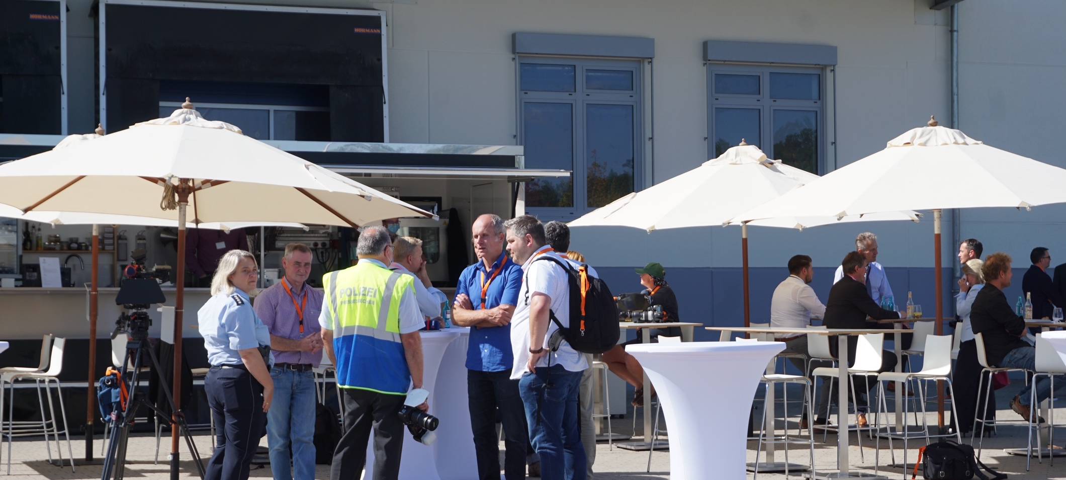 Angela Merkel heute bei MEDICE in Iserlohn