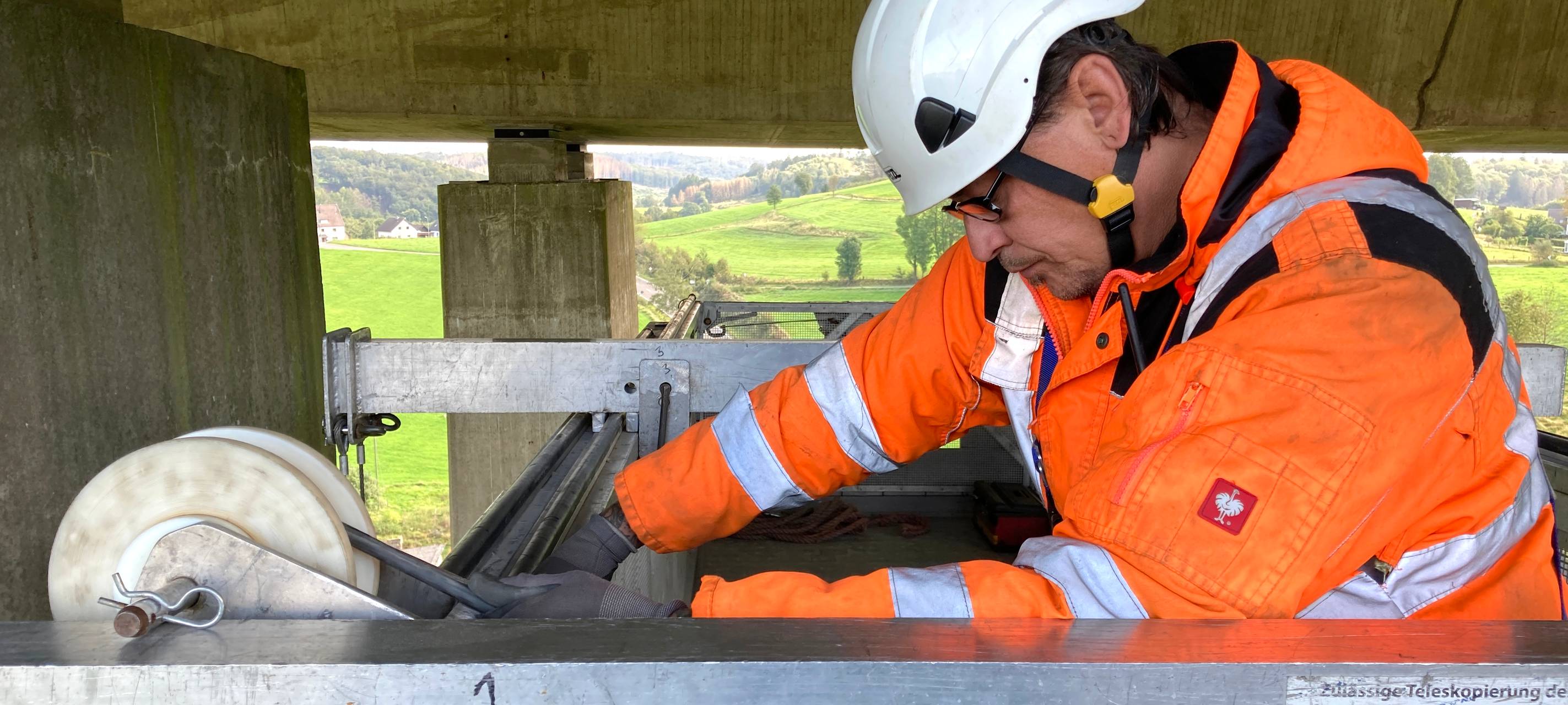 Talbrücke beim Gesundheits-Check
