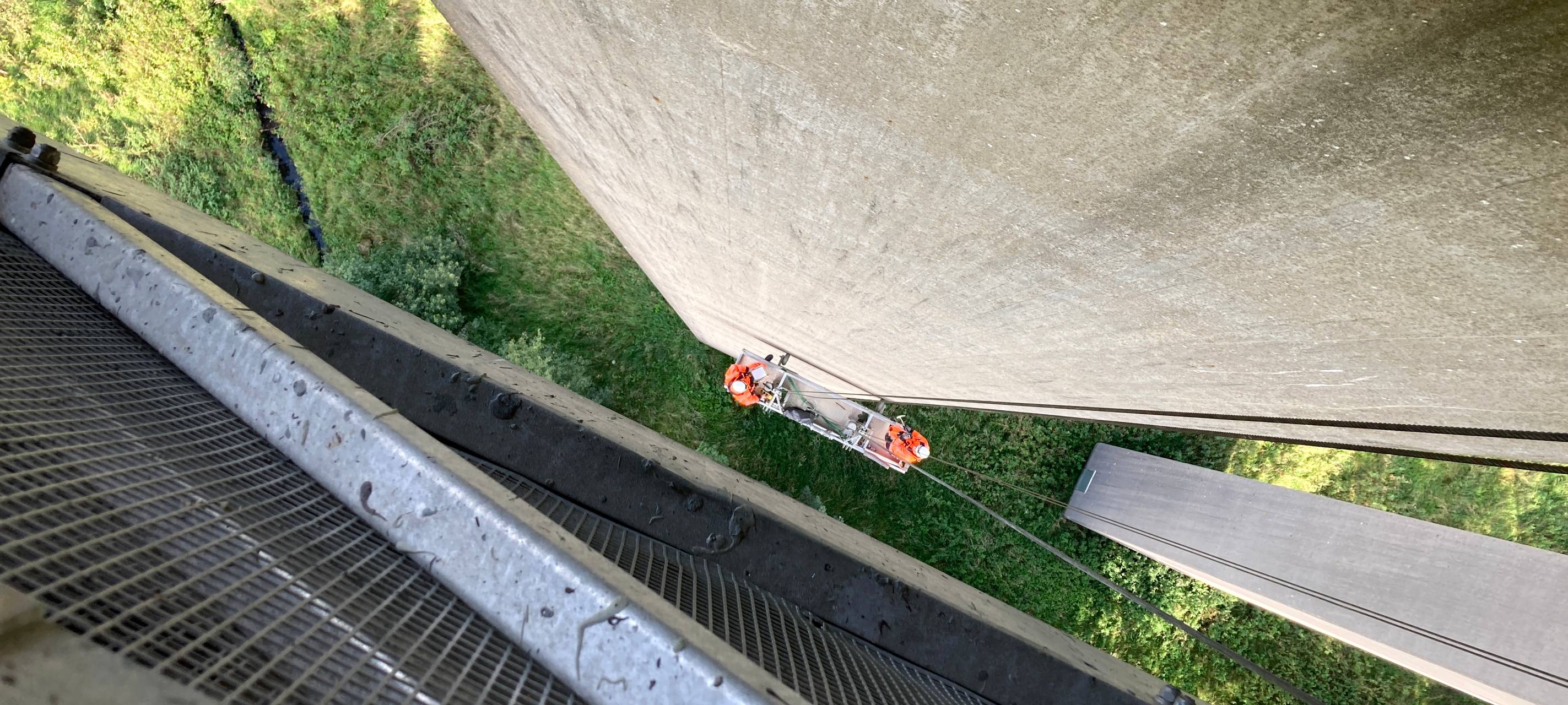 Talbrücke beim Gesundheits-Check