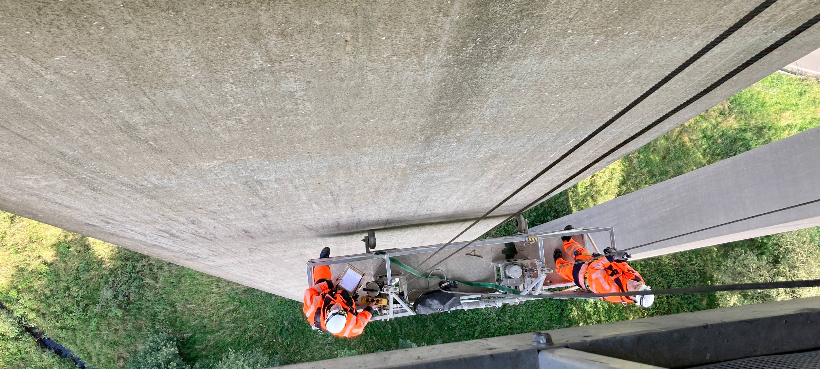 Talbrücke beim Gesundheits-Check