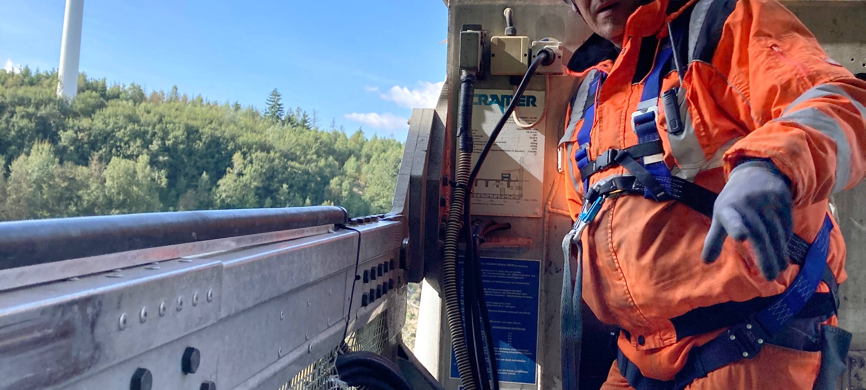 Talbrücke beim Gesundheits-Check