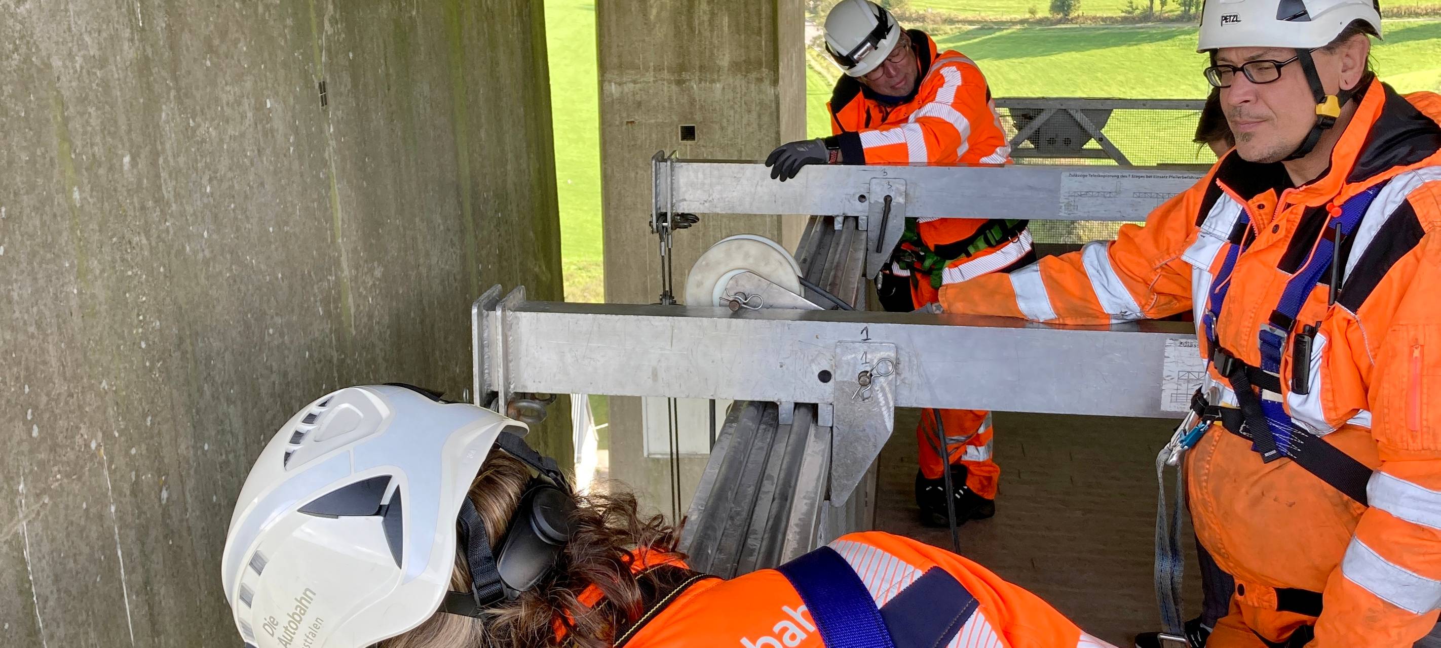 Talbrücke beim Gesundheits-Check