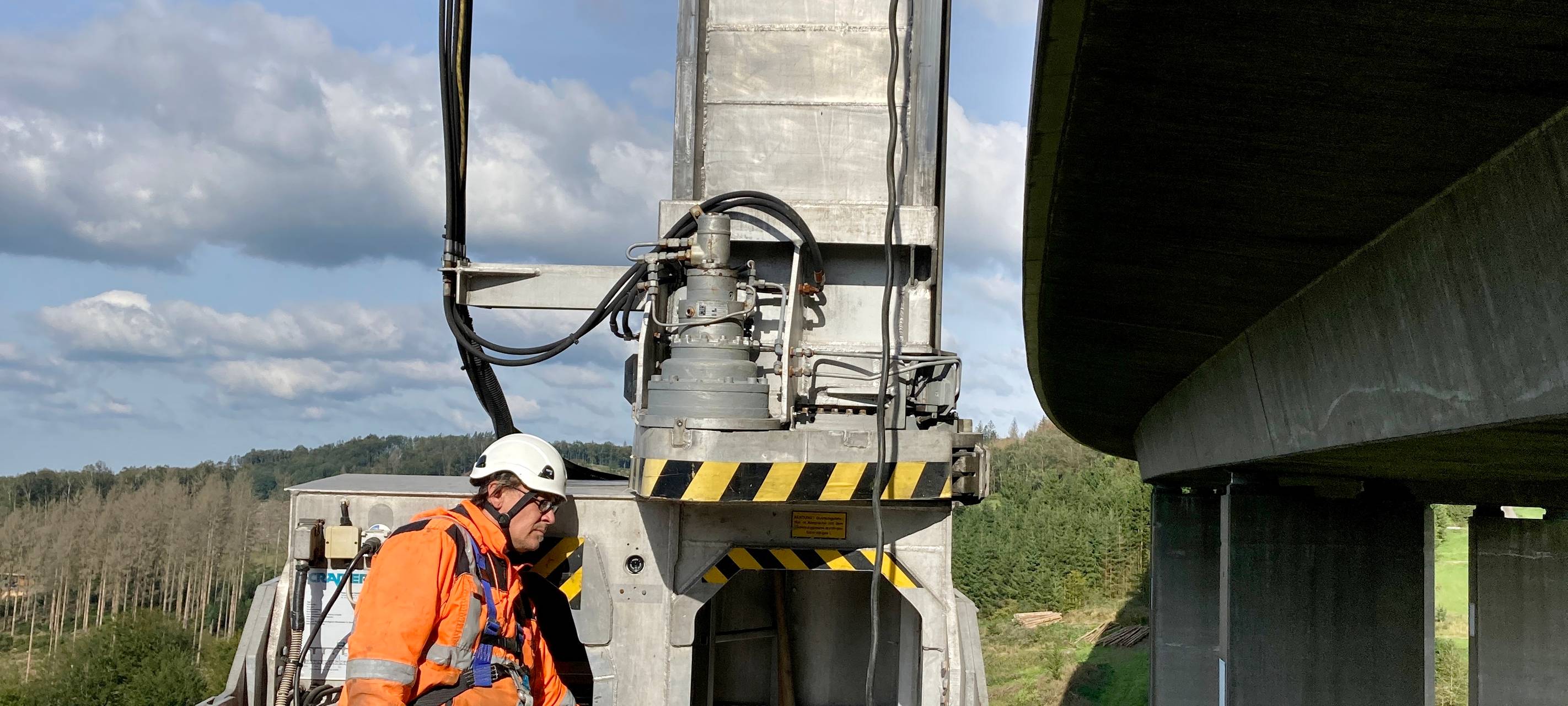 Talbrücke beim Gesundheits-Check