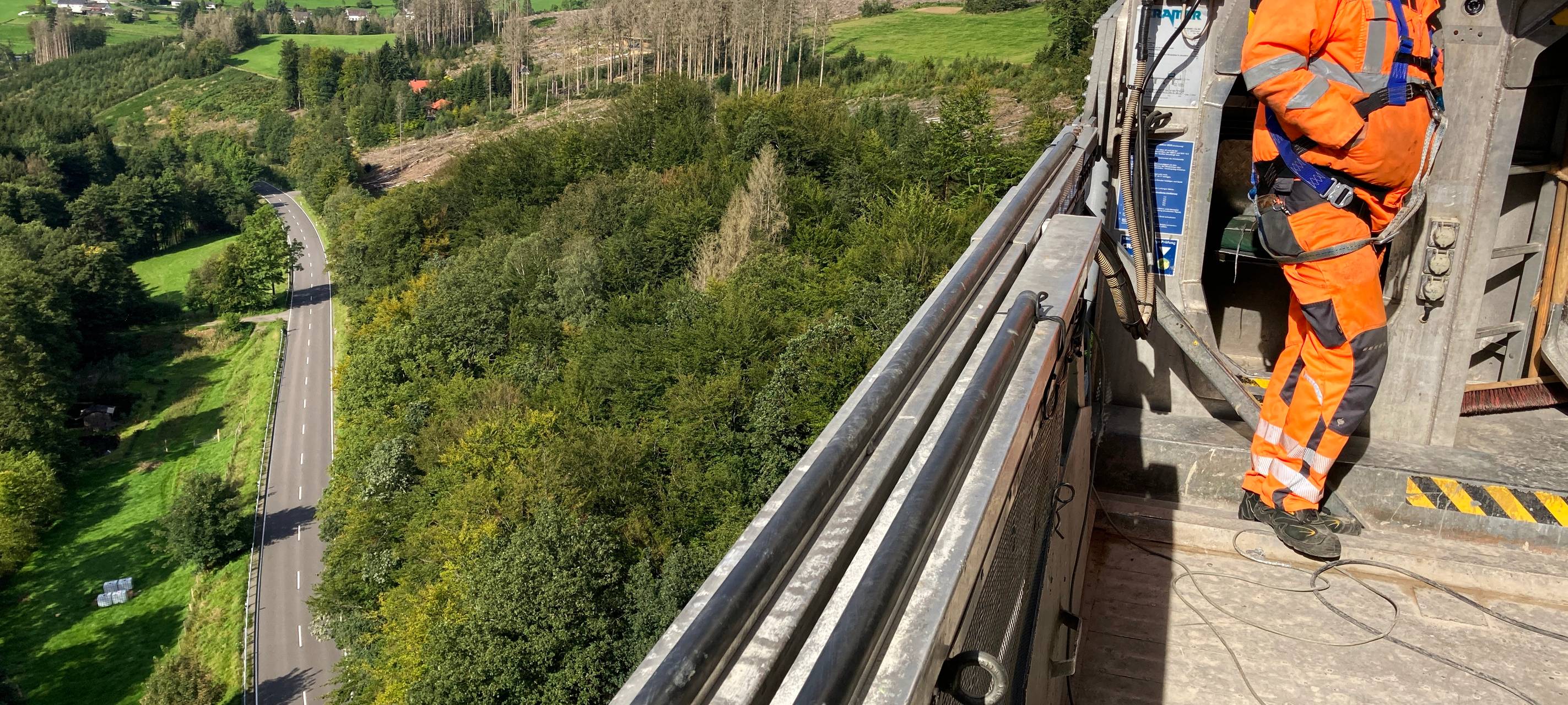 Talbrücke beim Gesundheits-Check