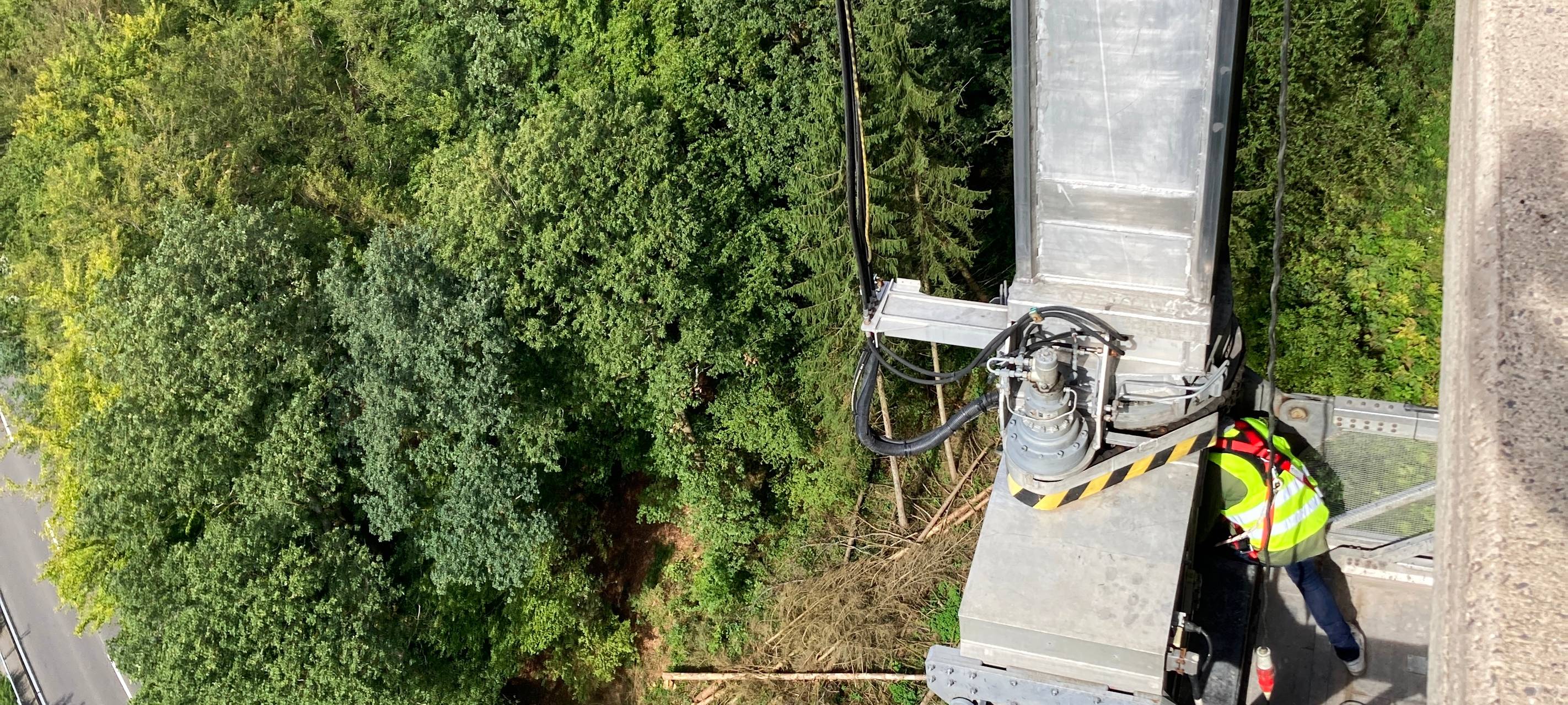 Talbrücke beim Gesundheits-Check