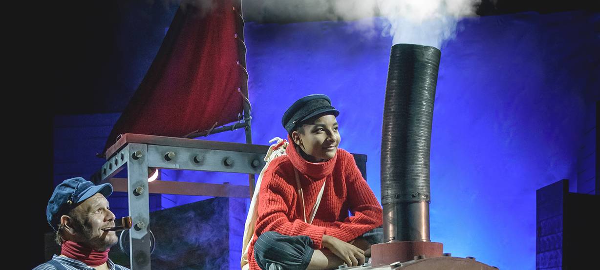 Helfer und Schauspieler für "Jim Knopf"