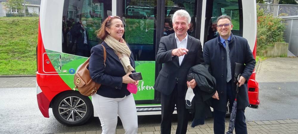 Autonomer Bus fährt jetzt in Iserlohn