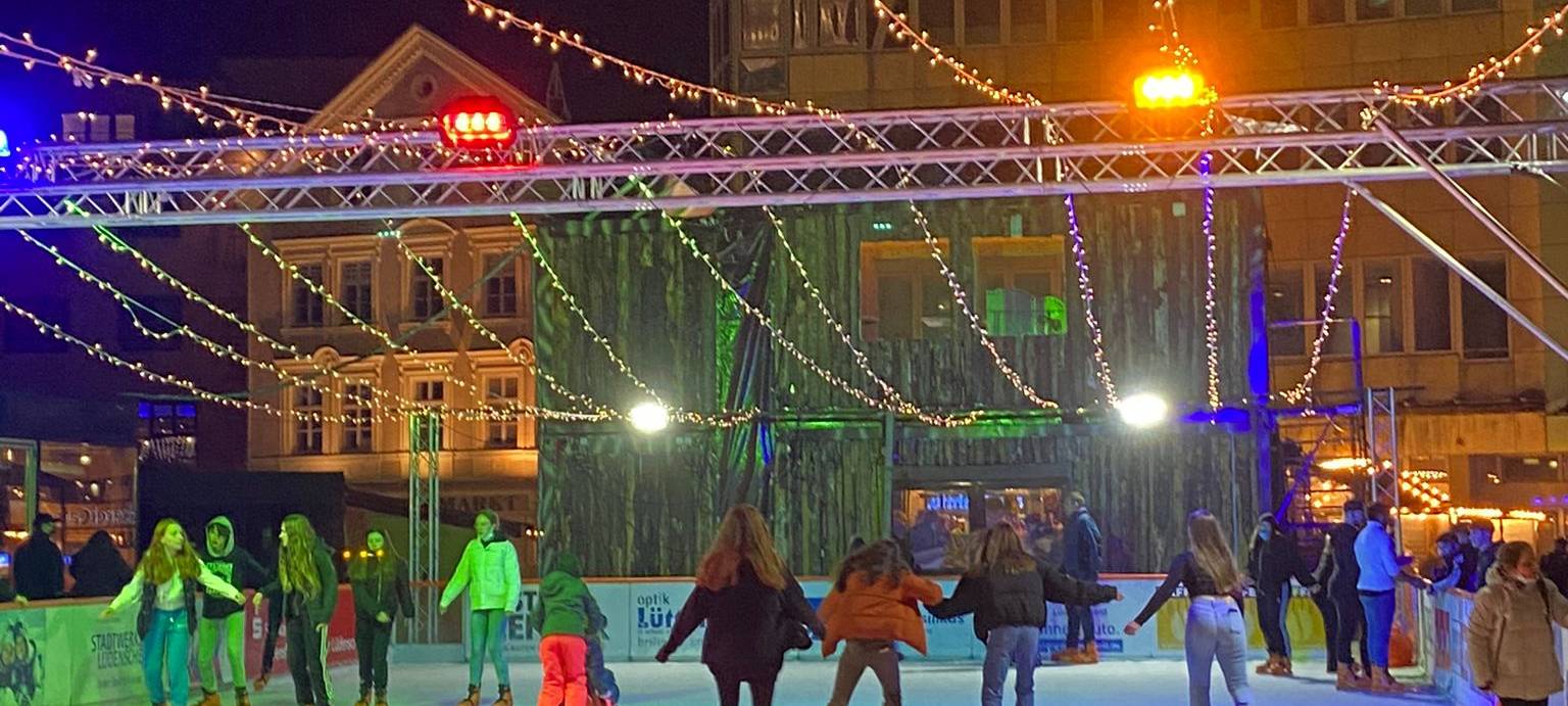 Wintereisvergnügen in Lüdenscheid gestartet