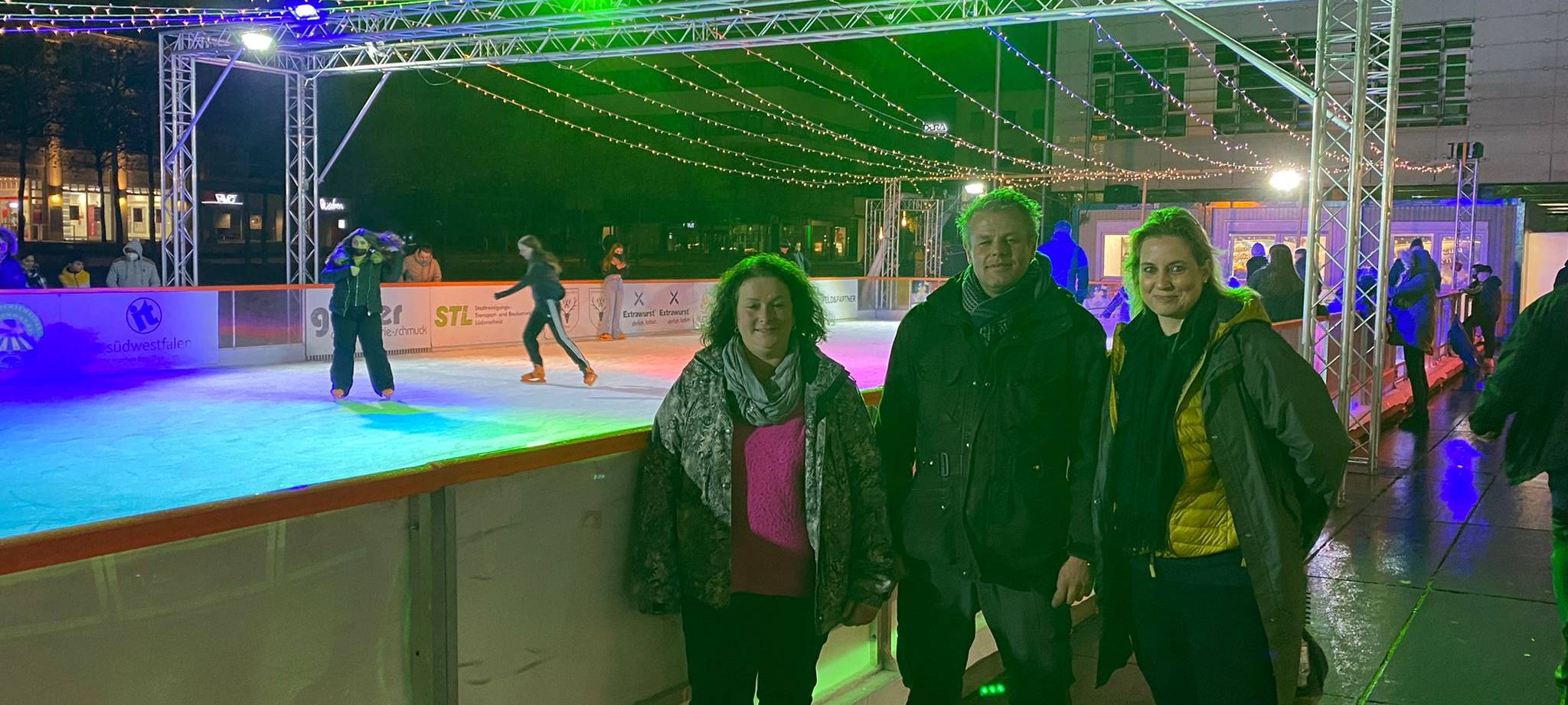 Wintereisvergnügen in Lüdenscheid gestartet