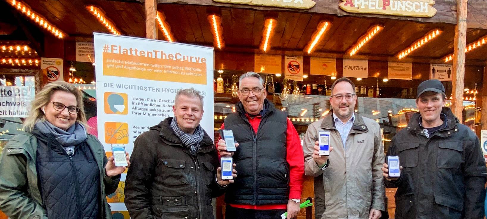 Eröffnung vom Weihnachtsmarkt in Lüdenscheid