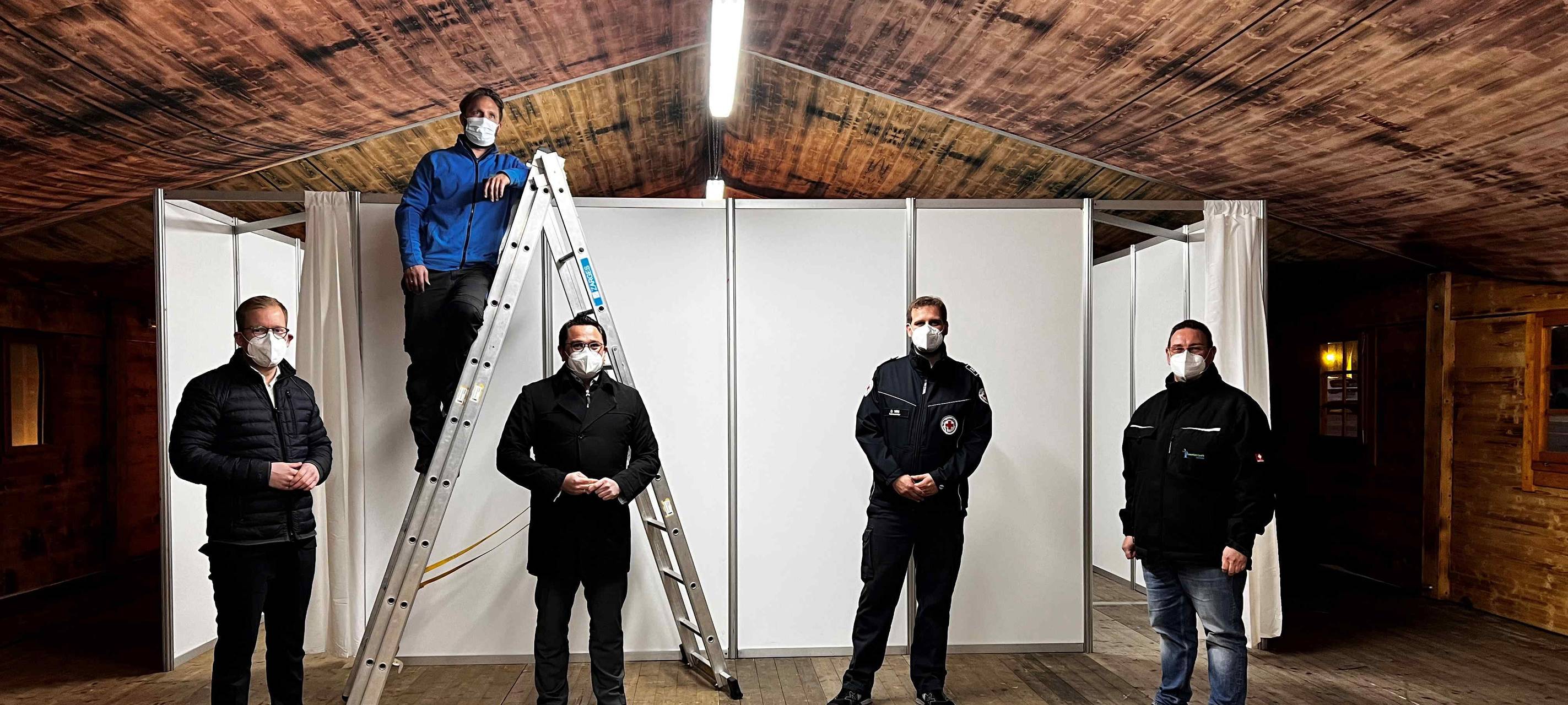 DRK in Hemer: Neues Impfzentrum für den Märkischen Kreis