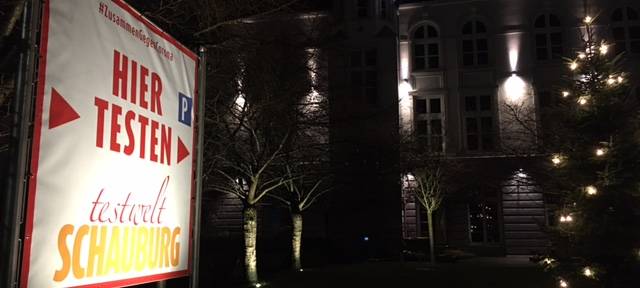 Infoschild Testwelt Schauburg in der Tanzwelt Schauburg in Iserlohn
