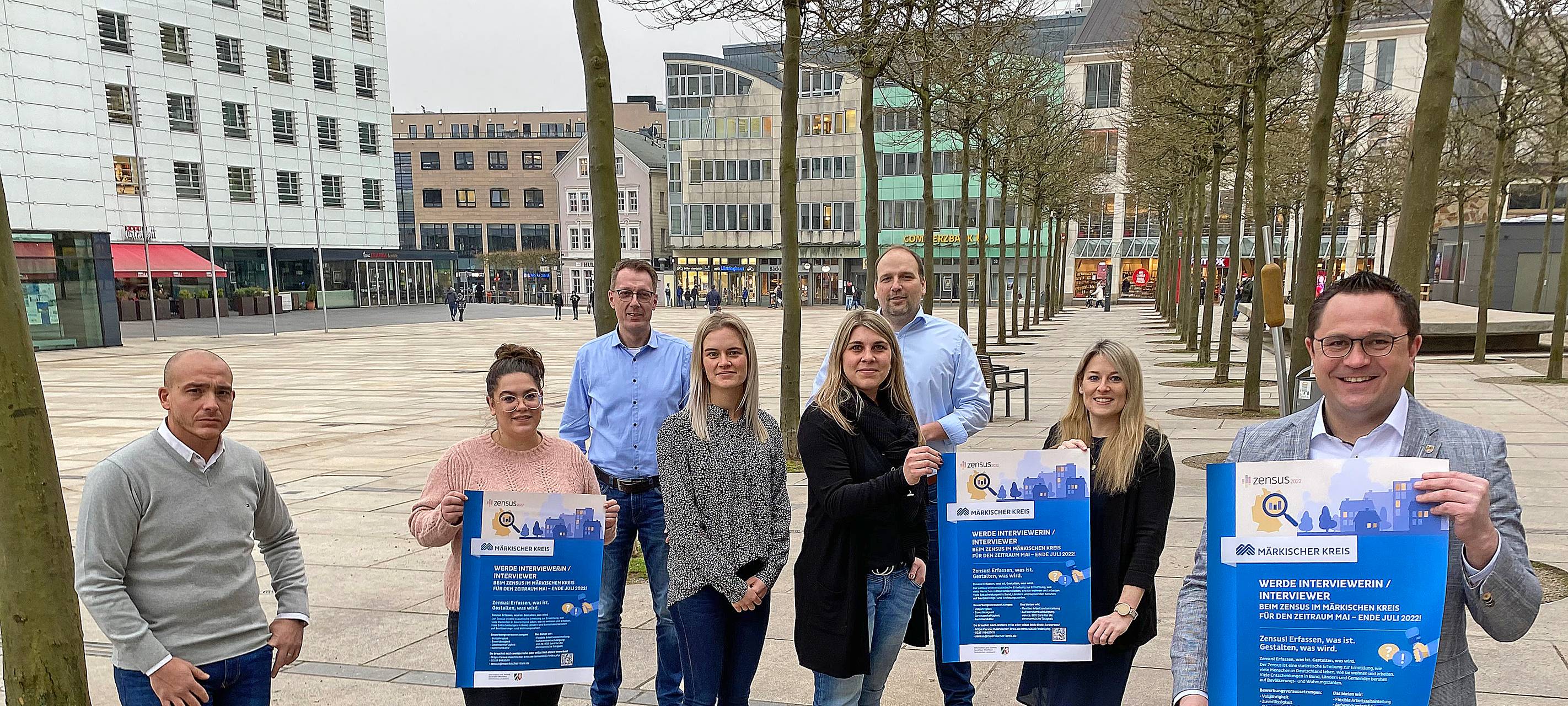 Volkszählung auch im Märkischen Kreis