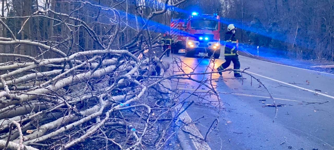 Sturm "Zoltan" hinterlässt Spuren im Märkischen Kreis