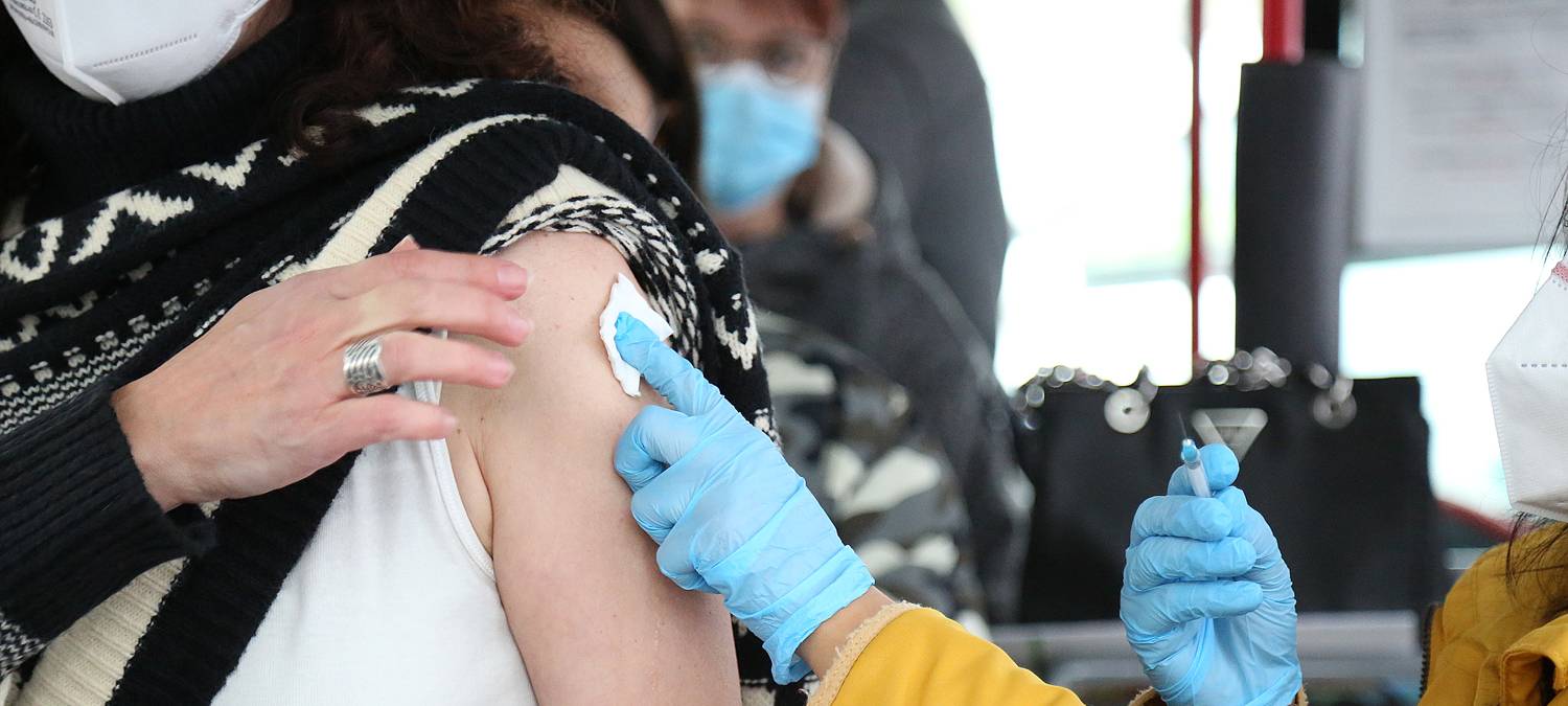 Geflüchtete können sich im MK impfen lassen