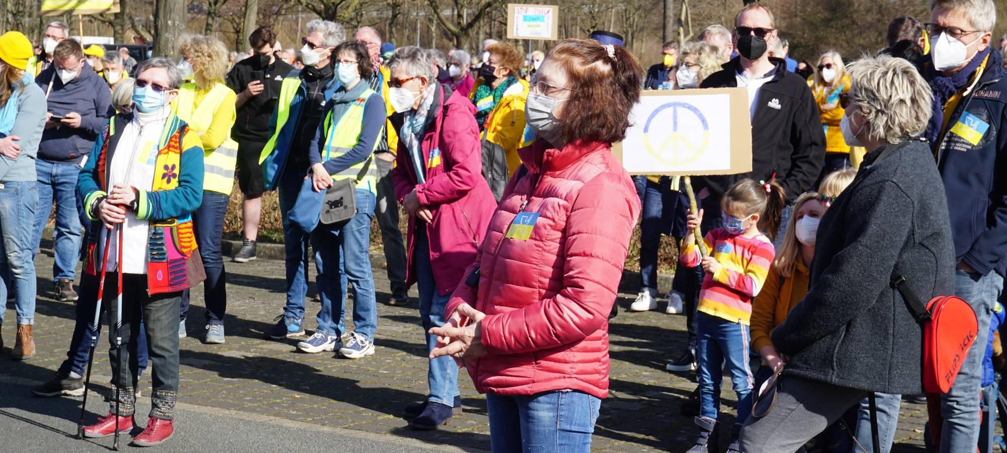 1000 Teilnehmer bei Friedenskundgebung in Iserlohn
