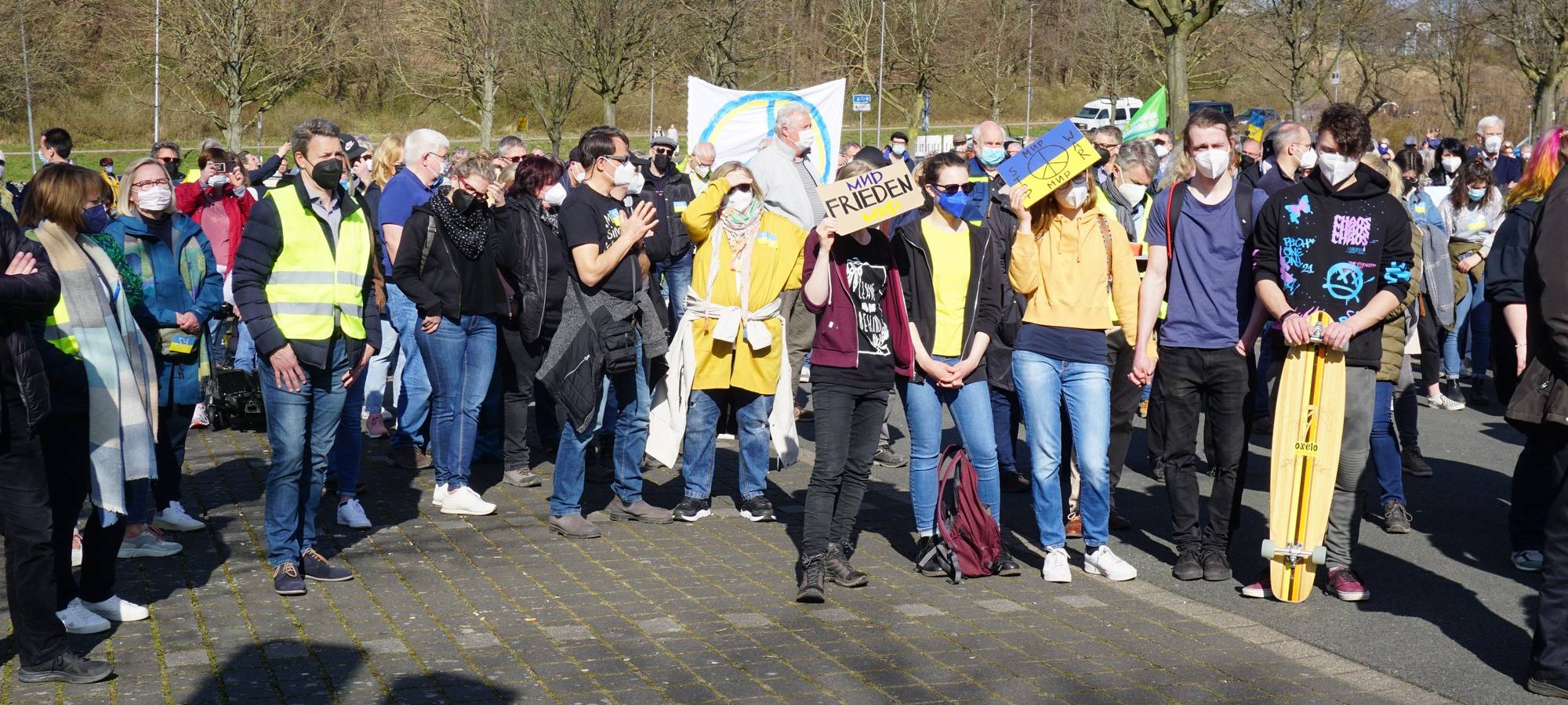 1000 Teilnehmer bei Friedenskundgebung in Iserlohn