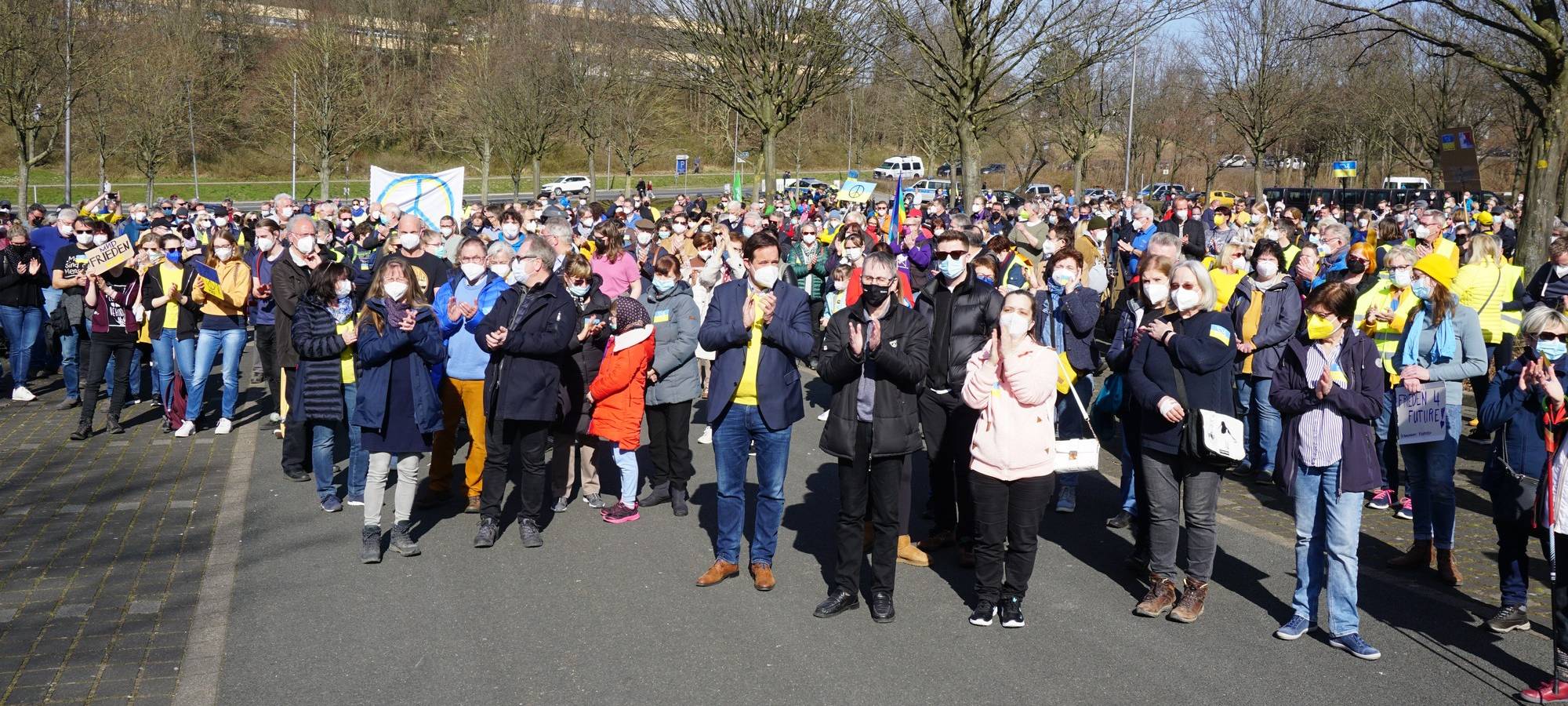 1000 Teilnehmer bei Friedenskundgebung in Iserlohn