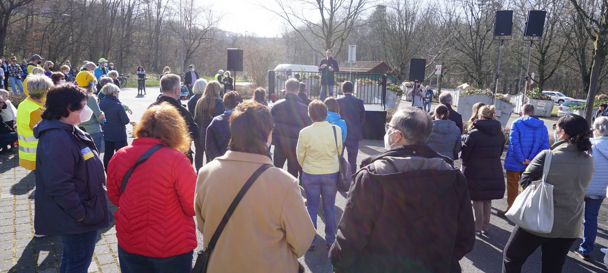 1000 Teilnehmer bei Friedenskundgebung in Iserlohn