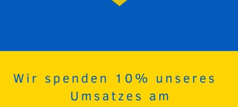 Verkaufsoffener Sonntag hilft ukrainischen Familien