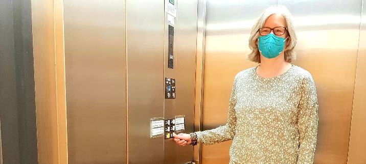 Büchereiaufzug in Lüdenscheid wird saniert