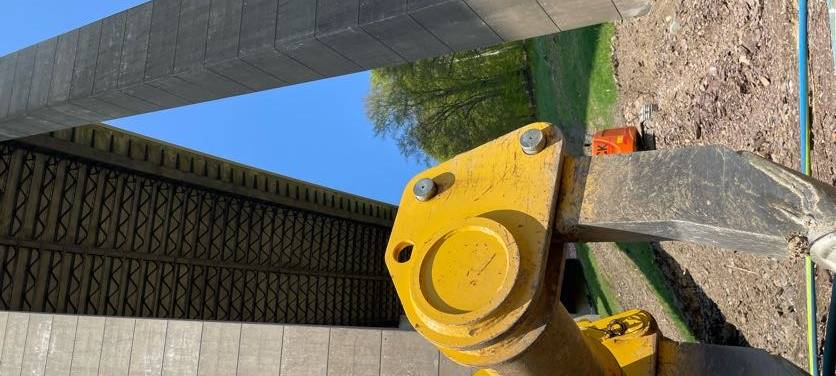 Baugrundarbeiten unter der maroden Rahmedetalbrücke sind gestartet