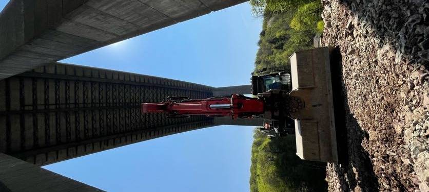 Baugrundarbeiten unter der maroden Rahmedetalbrücke sind gestartet